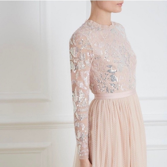 Needle and Thread Floral Gloss Bodice Maxi Dress - Picture 5 of 5